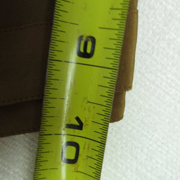 Ellen Tracy Vintage Silk Dress Size 14 Camel - Picture 12 of 14